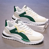 夏季男鞋2025新款透气运动鞋男款休闲百搭防滑软底鞋子潮H987P50，男鞋运动鞋，四季服饰