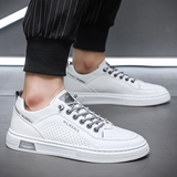 男2025年夏季新款透气休闲运动小白板鞋软底百搭X5788P50，男鞋运动鞋，四季服饰