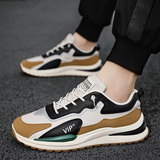 男鞋2025春夏新款透气休闲加宽运动鞋跑步单鞋潮流鞋子男H102P55，男鞋运动鞋，四季服饰