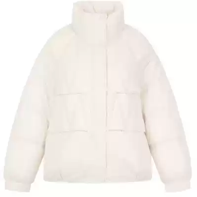 Left Zipper, Small Red Code, Two-Color Matte Hooded down Jacket 11090205