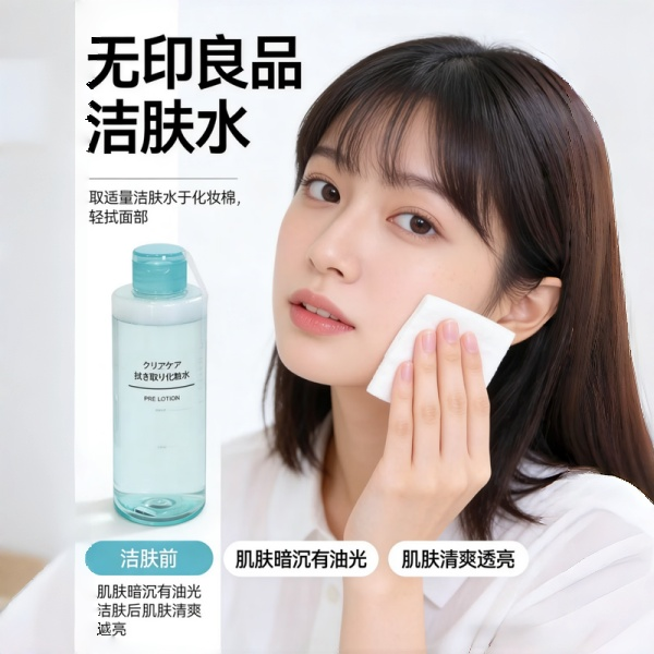 无印良品洁肤水化妆水爽肤水控油清洁收缩毛孔保湿补水女士护肤品