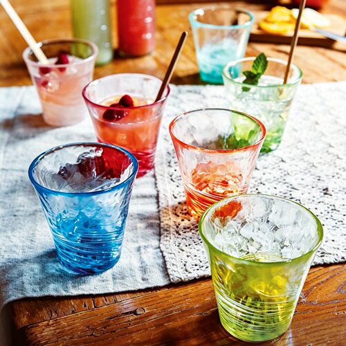 日本aderia津轻手工玻璃杯12色