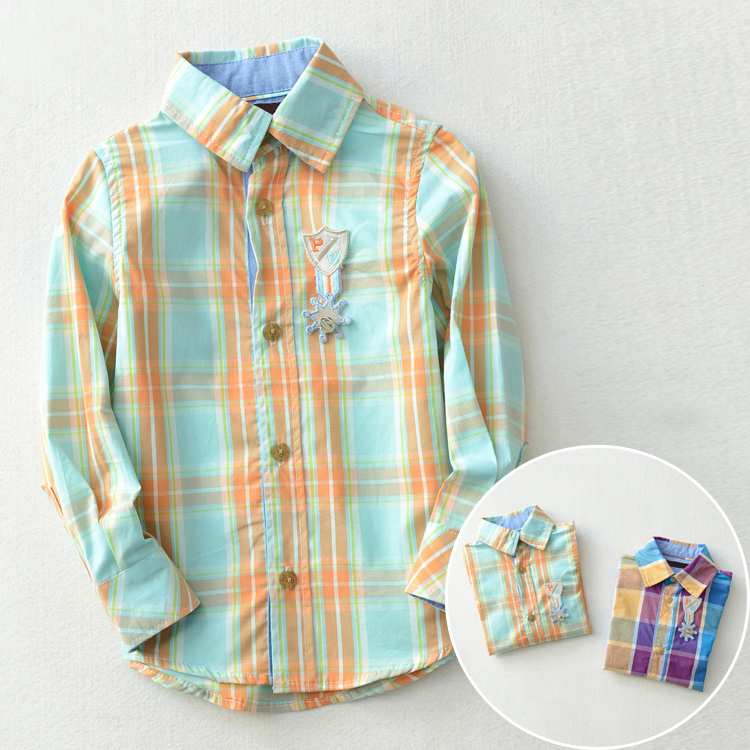 Chemise enfant à manche longue - Ref 2084348 Image 1