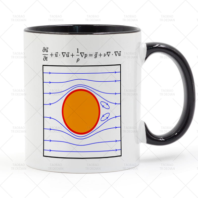 Navier Stokes engineer mug 工程师 斯托克斯 陶瓷马克杯