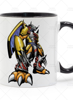 战斗暴龙兽 WarGreymon 数码宝贝/数码兽大冒险 动漫陶瓷马克杯