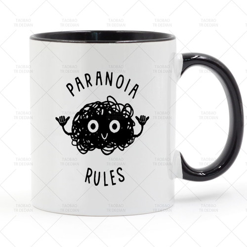 PARANOIARULES陶瓷马克杯