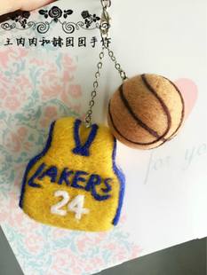 球服定制篮球服科比火箭热火NBA猛龙羊毛毡球衣骑士logo球号订制