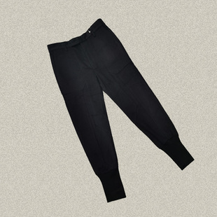 桀A jie*r 男装正品 罗纹脚口春秋冬羊毛/山羊绒长裤小脚裤 41618