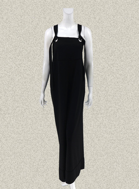 新!森系列 LOVE*ammy系带女夏秋棉弹力连身裤高个阔腿长裤2NSE045