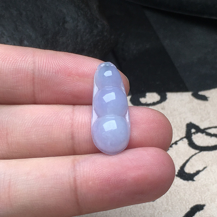四季豆隆慈缘A货翡翠送证