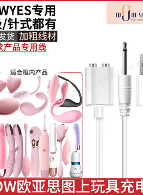 适用于wowyes欧亚思充电线5MM磁吸电源器针式DC数据玩具成人专用
