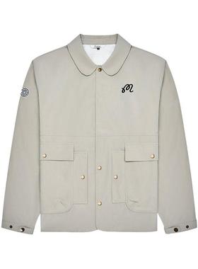 代购MALBON GOLF男士夹克外套防风耐磨耐用易打理浅绿色