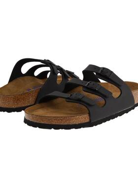 代购Birkenstock女士凉鞋透气吸汗柔软鞋床轻便Birko-Flor材质
