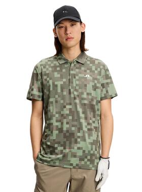 代购JLindeberg金林德伯格男士高尔夫POLO衫透气柔软触感