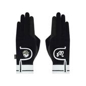 代购 手套保暖防风耐磨贴合合成皮革聚酯纤维 MalbonGolf女士冬季