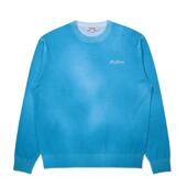 高尔夫毛衣保暖舒适混纺蓝色日常秋冬针织简约 男士 代购 MALBON