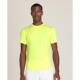代购 运动T恤吸湿排汗透气防异味UV防护荧光黄 Wilson威尔胜男士