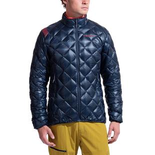 代购LA SPORTIVA羽绒服男士保暖防风透气耐磨立领轻量菱格聚酯纤