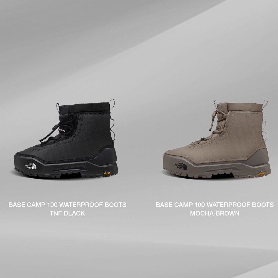 the north face Base Camp 100北面中帮防水靴户外靴保暖雪地靴