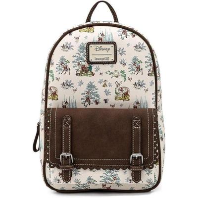 代购Loungefly迪士尼小鹿斑比双肩包日常收纳轻便携带多口袋设计