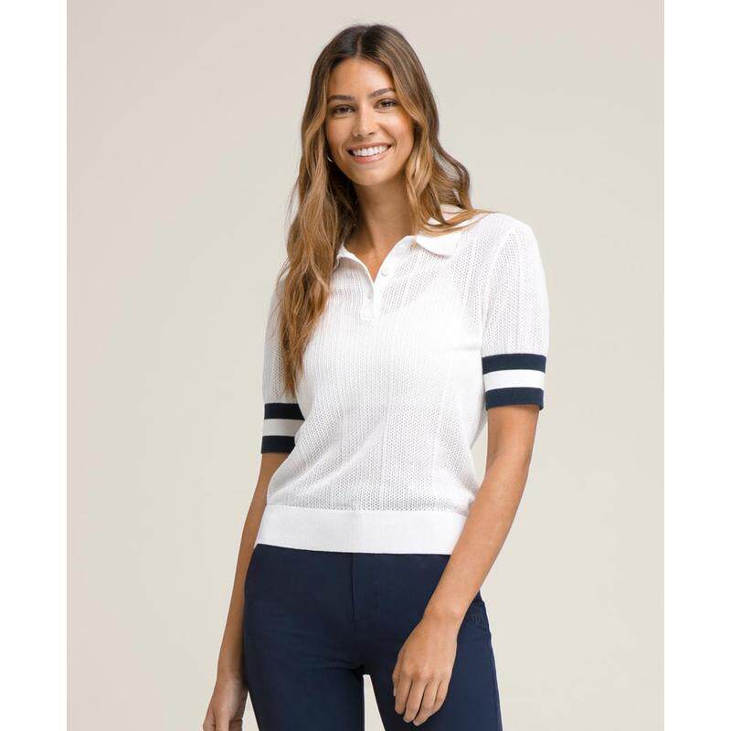 代购Wilson威尔胜女士POLO衫速干吸湿排汗贴合运动防走位设计