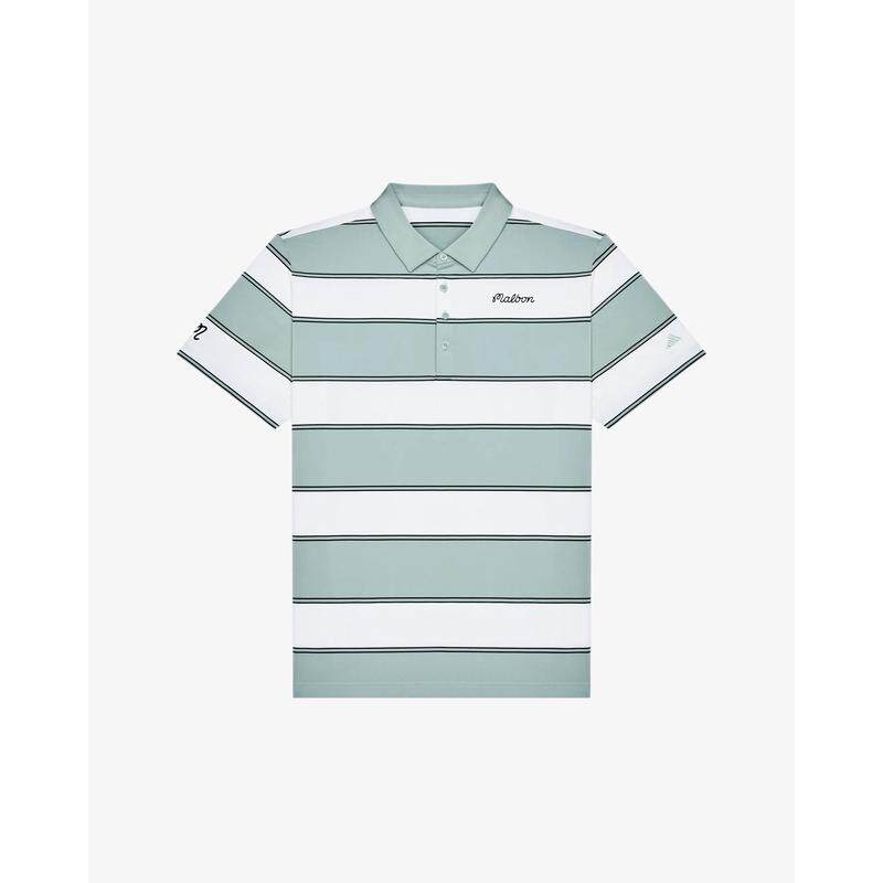 代购MALBON GOLF男士POLO衫透气排汗舒适贴身速干运动表现