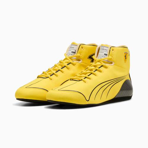 海外代购Puma/彪马男士运动休闲鞋高帮薄底法拉利车队联名赛车鞋