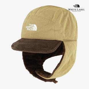 代购THE NORTH FACE北面男士帽子保暖防风棉质冬季户外耳罩帽爆