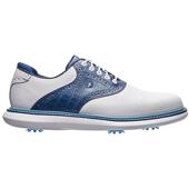 防滑缓震透气耐用白色防水系带轻质 高尔夫球鞋 代购 Footjoy男士