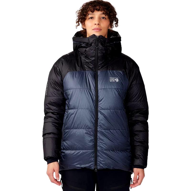 代购Mountain hardwear山浩女士羽绒服保暖防水透气抗寒长款连帽