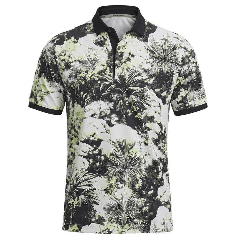 海外代购Under Armour/安德玛男士高尔夫Polo衫吸湿速干防晒印花