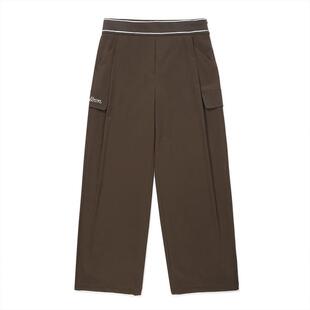 代购Malbon Golf女士运动裤舒适穿着日常通勤保暖保暖易打理棕色