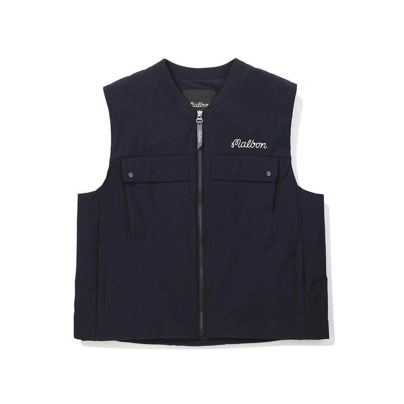 代购MALBON GOLF女士马甲保暖设计多口袋收纳轻便保暖防风深蓝色,运动/瑜伽/健身/球迷用品,高尔夫上装,淘宝优惠券,粉丝福利购,淘宝优惠卷