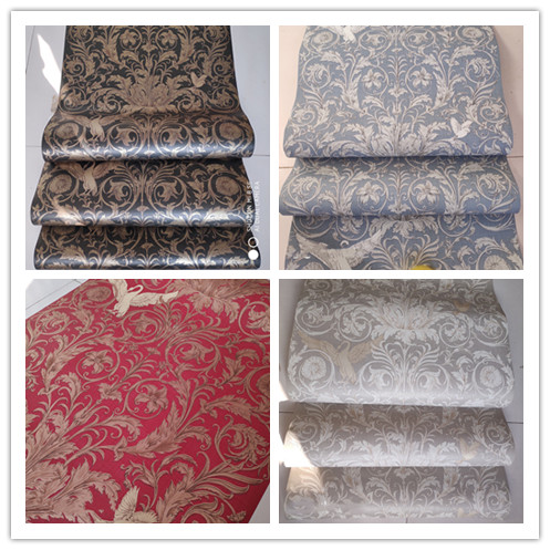 北美进口纯纸壁纸美式沙发背景墙