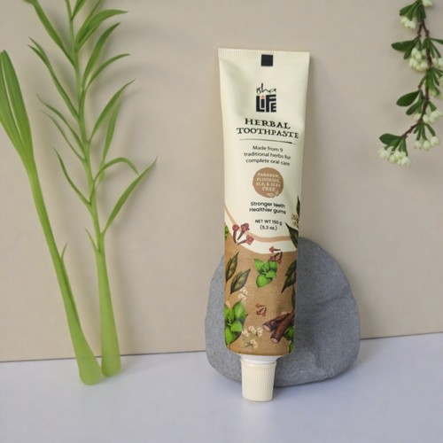 Isha阿育吠陀草本牙膏九种植物提取抗菌强健牙龈150g 无氟全草药