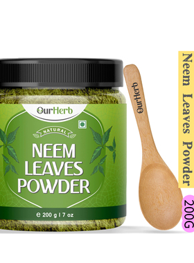印度原装有机印楝粉苦楝粉 排毒 护发 护肤Pure Neem powder200克
