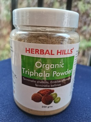 印度原装阿育吠陀三果粉Organic Triphala powder 调节消化抗氧化