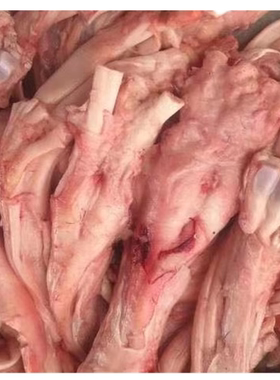 农村散养土黄牛肉冰鲜牛脚筋牛筋