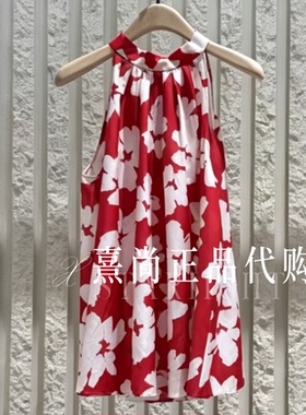 MBF2TOP053原1099三皇冠专柜正品2026夏6B入肩A字宽松绑带上衣