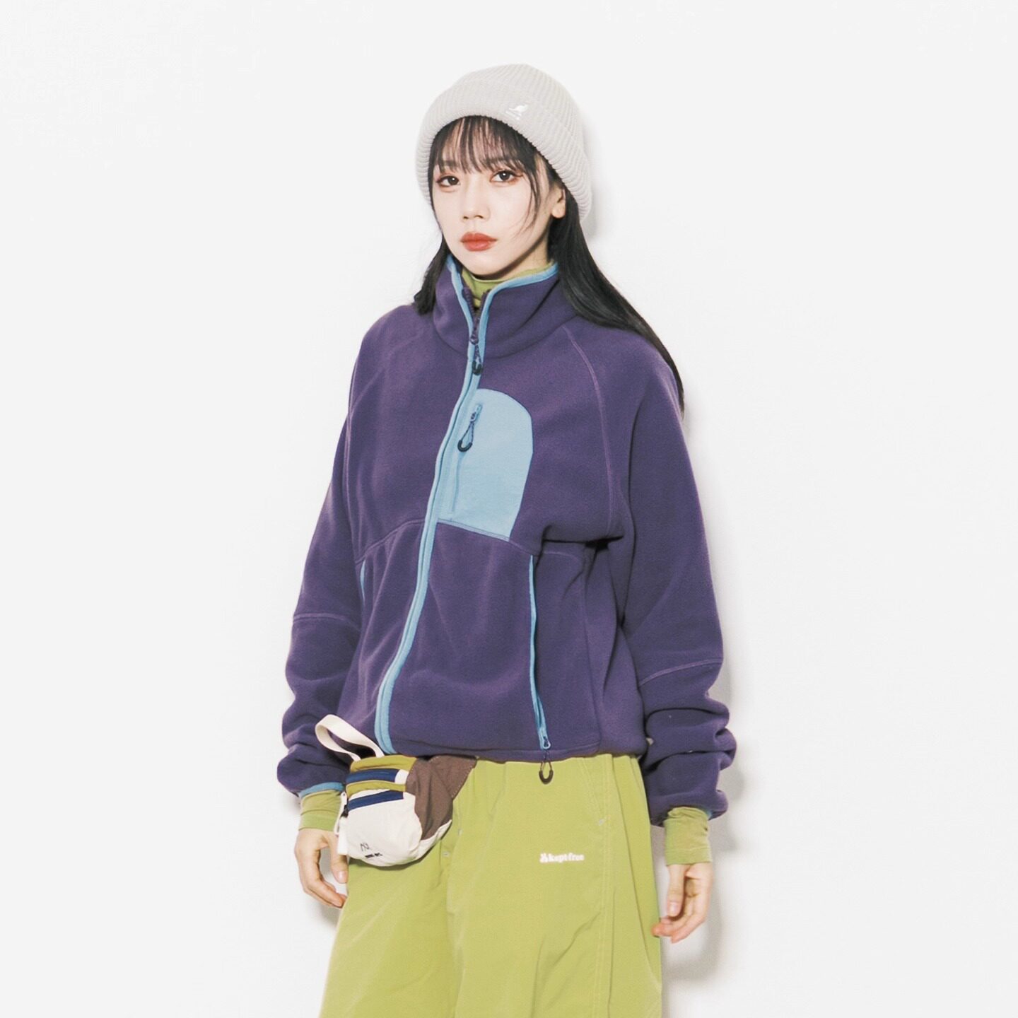 Eagle Vogue户外运动风拼色双面摇粒绒立领宽松保暖卫衣外套,男装,秀禾服,淘宝优惠券,粉丝福利购,淘宝优惠卷