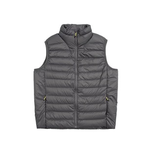 Eagle Vogue户外轻薄立领90白鸭绒保暖防泼水短款羽绒服马甲