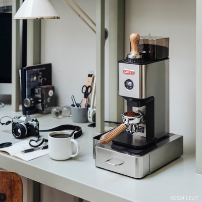 意大利原装进口Lelit PL72-P咖啡豆磨豆机小型家用意式电动研磨器