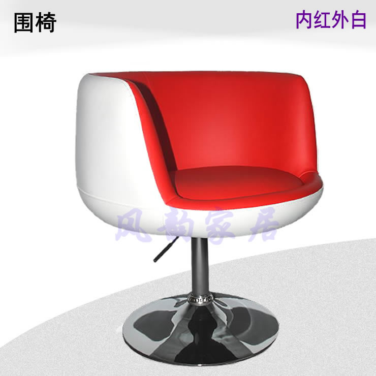 时尚PU皮升降休闲酒杯椅 会客围椅 酒吧椅 沙发椅 电脑椅 转椅子