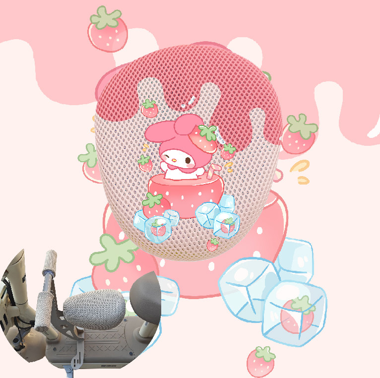 儿童座椅套防晒隔热坐垫套网布座套儿童座椅保护套座套