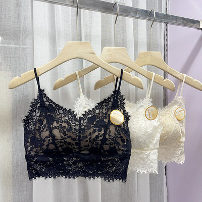 2981法式蕾丝美背内衣女聚拢文胸