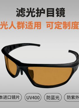 专业畏光低视力滤光镜