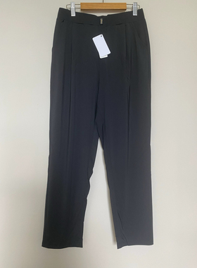 富熙2024夏季新款哈伦九分裤显瘦高弹小脚裤爽滑透气女裤T205401