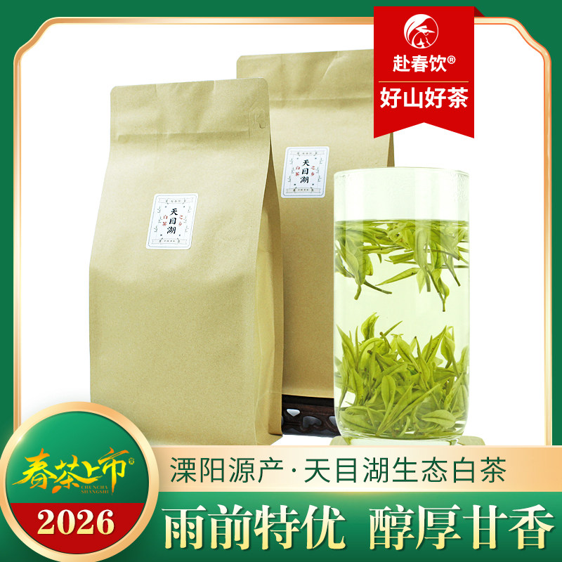 天目湖白茶雨前特级大袋半斤