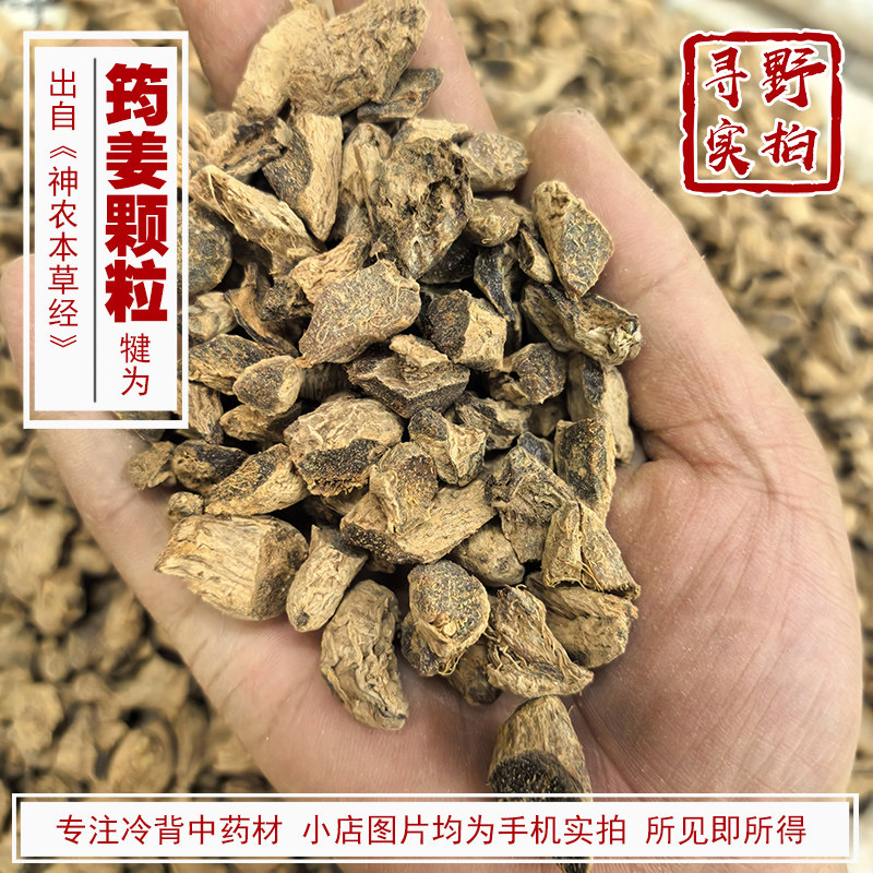 寻野实拍 四川筠姜颗中药材犍为出口汉方均姜老干姜食用