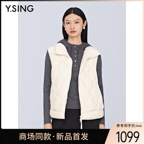 【商场同款】Y.SING衣香丽影2025冬羽绒背心150937701